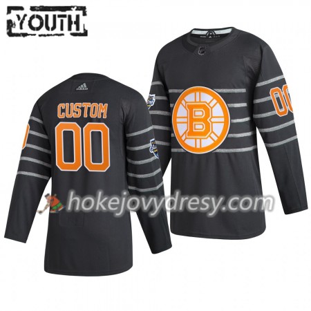Dětské Hokejový Dres Boston Bruins Custom  Šedá Adidas 2020 NHL All-Star Authentic